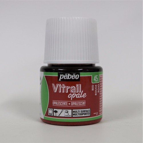 PEBEO VITRAIL - GLASS PAINTS - 45ml and 250ml Bottles - Huge Color Range - Picture 12 of 41