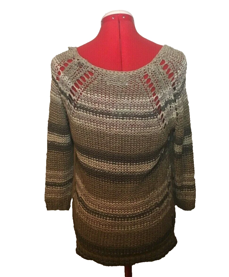 Jersey de punto Lee Cooper para mujer talla pequeña hecho de acrílico/nailon Foto 2 de 4