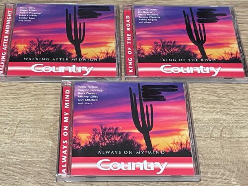 Country Triple Treasures - 3 CD's Album Box Set - 2002 - Bobby Bare, Brenda Lee - Picture 3 of 6