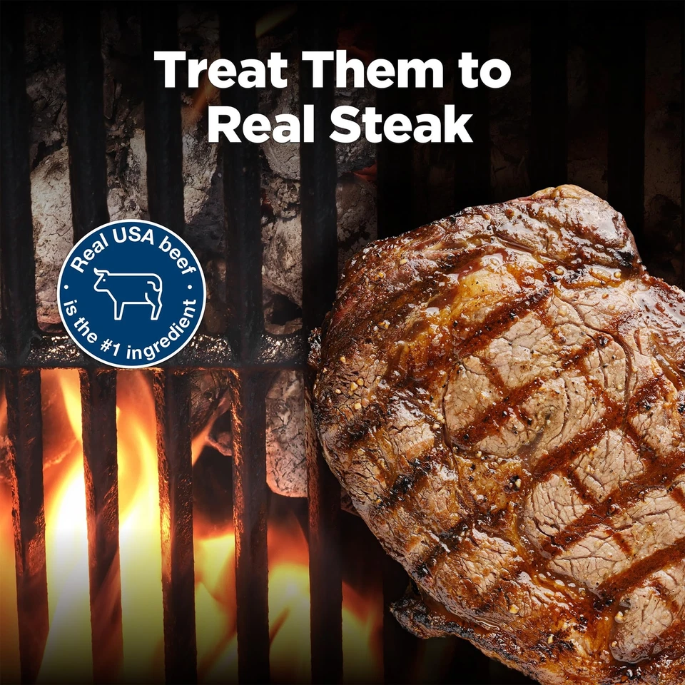 Parrillas Blue Buffalo Nudges carne real golosinas para perros 36 onzas totalmente naturales Foto 3 de 4