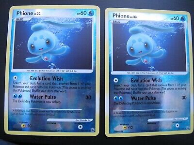 Pokemon Basic 2008 Phione Holographic Card Gift for Him Gift