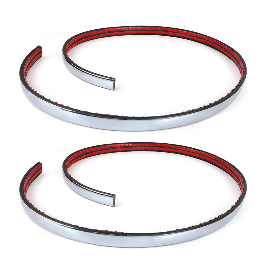 2X For 1998 - 2011 Mercury Grand Marquis Rear Bumper Moldings Trim #F8MZ17C830AA Foto 2 de 4