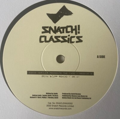 DAVID MORALES '' NEEDIN' U '' / FPI PROJECT '' RICH IN PARADISE '' NEU UK 12 KLASSIKER