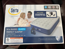 Matelas Sealy Queen Blow up 18# avec pompe - Neuf