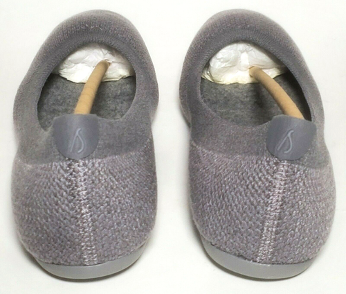 Allbirds Tree Breezers Knit Ballet Flats Women’s Size 9.5, Mist (Dark Grey) - Picture 3 of 5