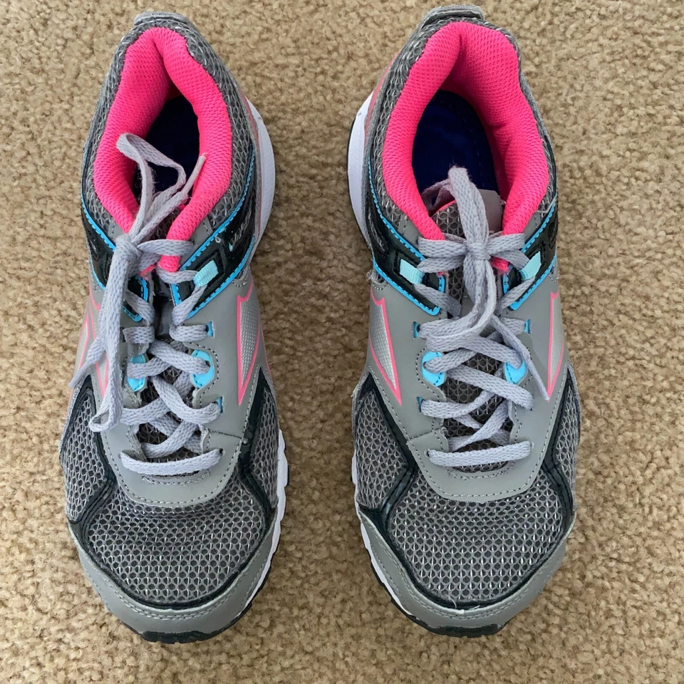 Zapatillas deportivas Reebok para correr para mujer Quick Chase DMX talla 8,5 gris rosa AP504 Foto 3 de 4