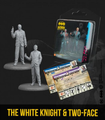Knight Models Batman Mini Game 35mm The White Knight & Two Face KST35DC234