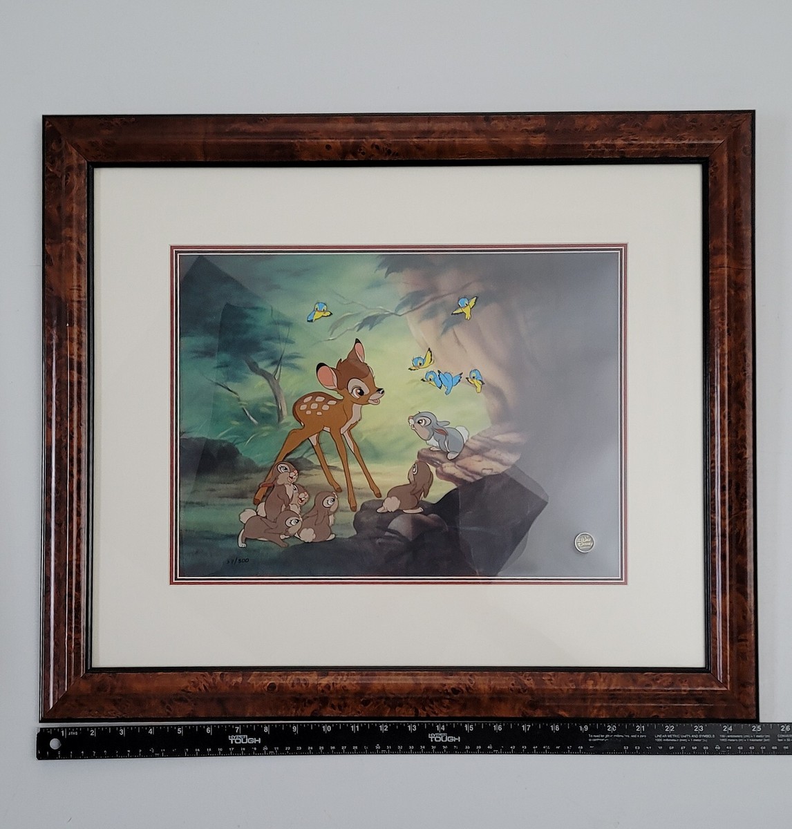 VTG 1992 Walt Disney BAMBI Limited Edition 37/500 Hand Paint