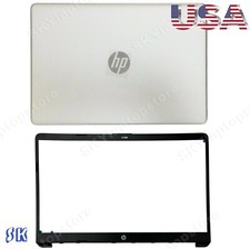 New HP 15-DW 15s-DY 15s-DU LCD Back Cover Case Front Bezel L52012-001 L52014-001