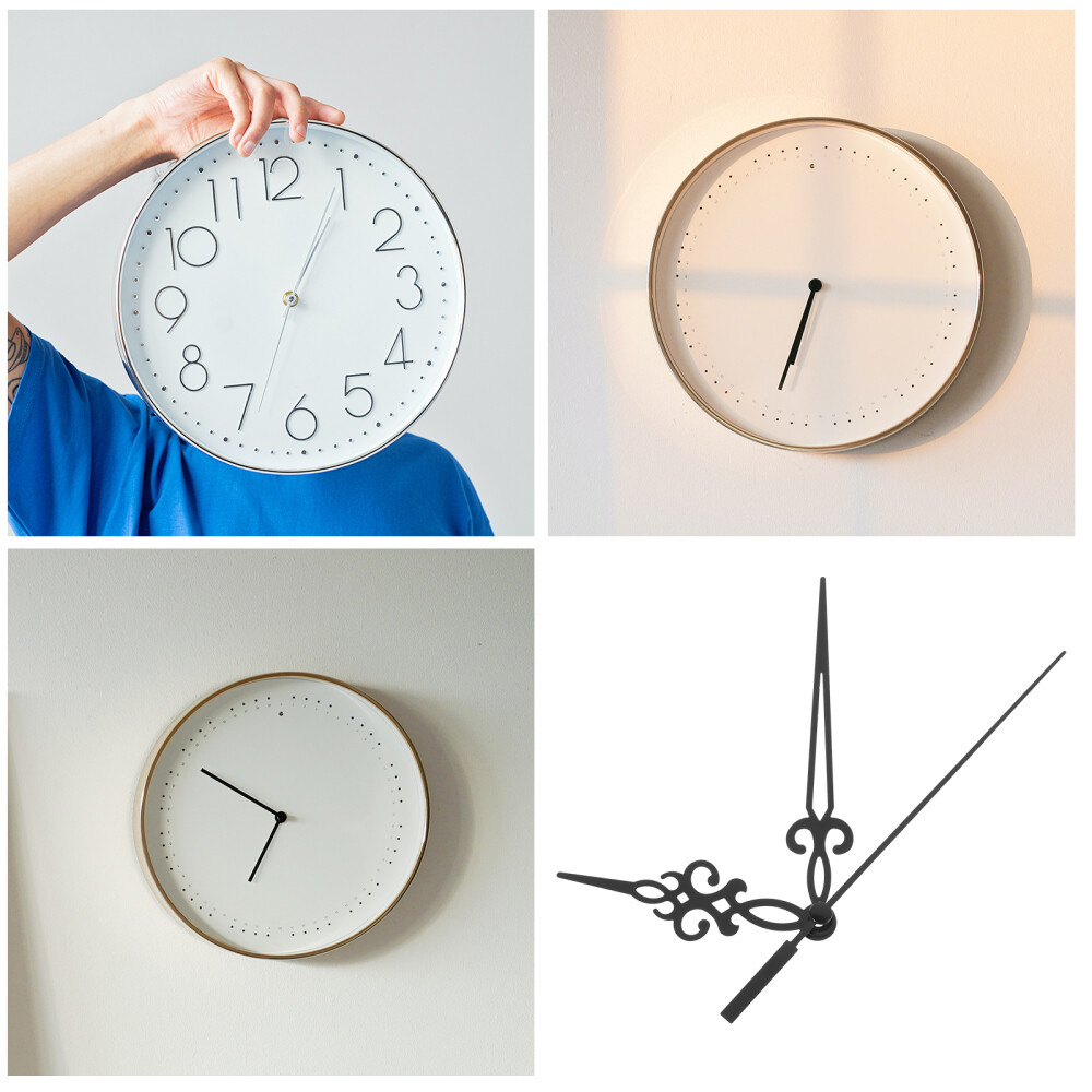 10 Sets Replacement Sturdy Clock Hands Set Clock Making Kit Mute Clock