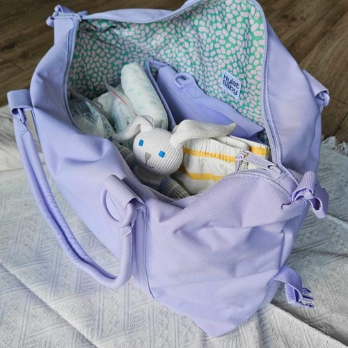 Hylat Baby Elegante Wickeltasche für Mamas - vielseitig & leicht – Lila - Bild 10 von 10