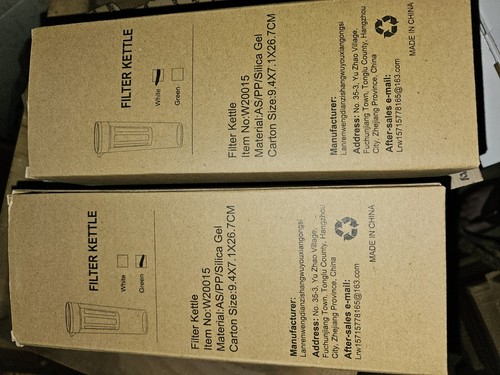 Filter Kettle Carafe (White & Green Set) - Picture 3 of 3