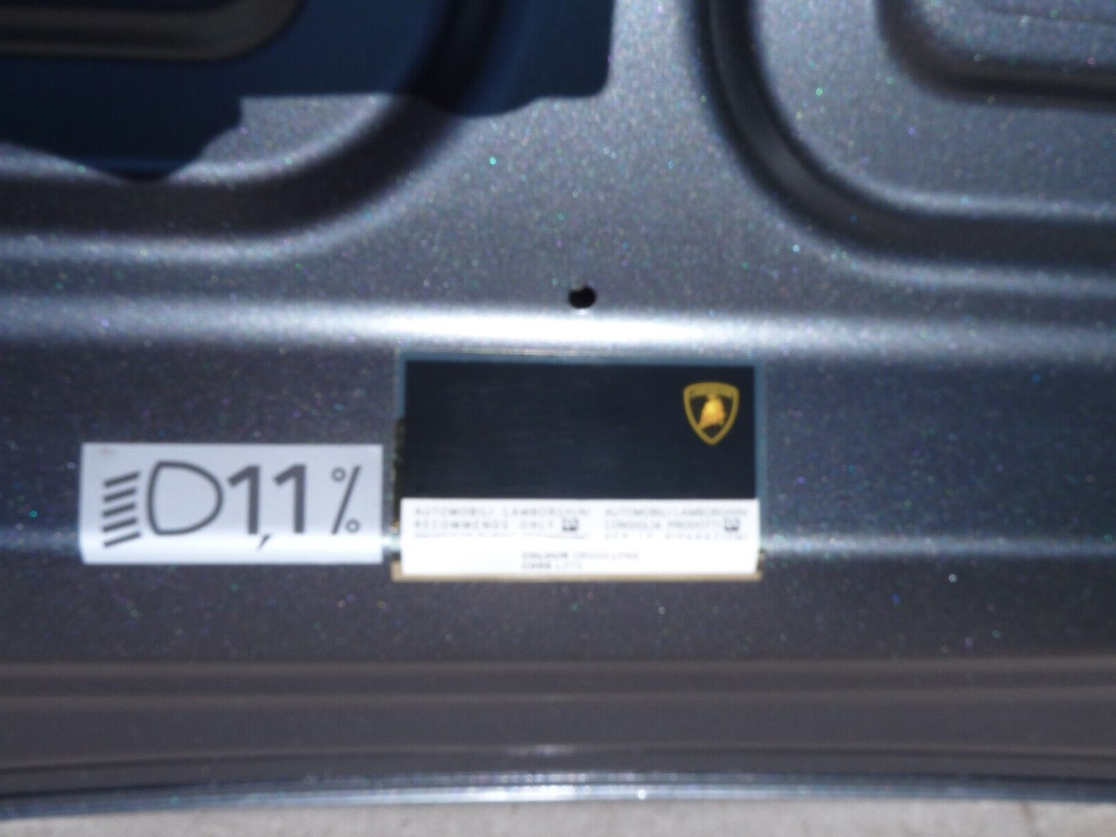 MINT Lamborghini Huracan Grigio Lynx Front Hood Bonnet Trunk Cover LZ7S