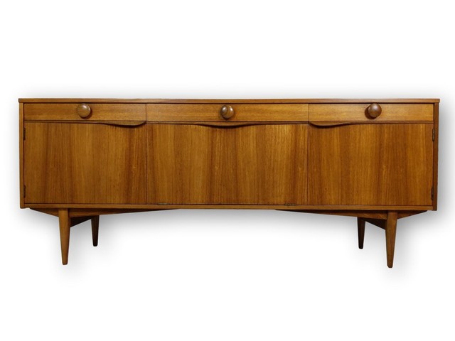 Mid Century Modern Credenza By Elliotts Of Newbury England For