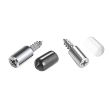 10/50pcs Self-Tapping Screws Shelf Support Studs with NonSlip Sleeve Easy to Use
