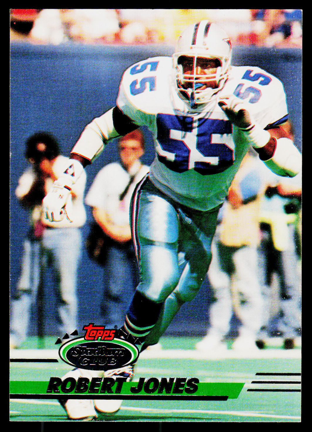 Robert Jones, 1993 Stadium Club, #325, Dallas Cowboys,