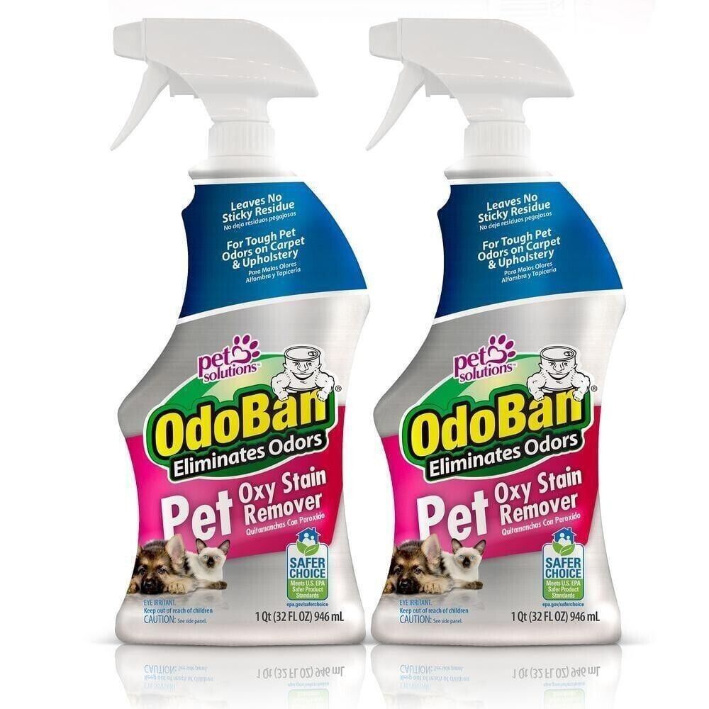 OdoBan 32 Oz. Pet Oxy Stain Remover Cat Urine Cleaner Eliminator Odor