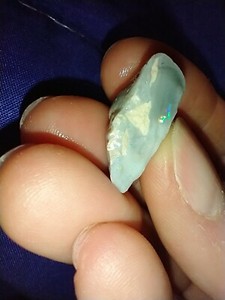 12 TCW Rough Australian Lightning Ridge Multi Color Opal Water