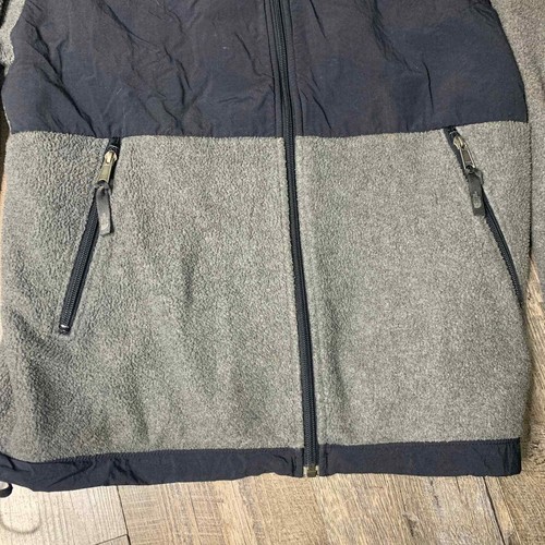 The North Face Boys Fleece Jacket Size Youth XL Black Colorblock Full Zip Pocket - Picture 4 of 9