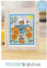 SUMMER SCARECROW   CROSS STITCH PATTERN  ONLY    EQ - RES