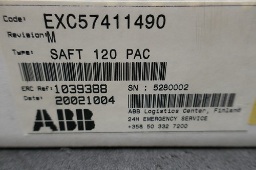 ABB SAFT 120 PAC EXC57411490 - Picture 3 of 6