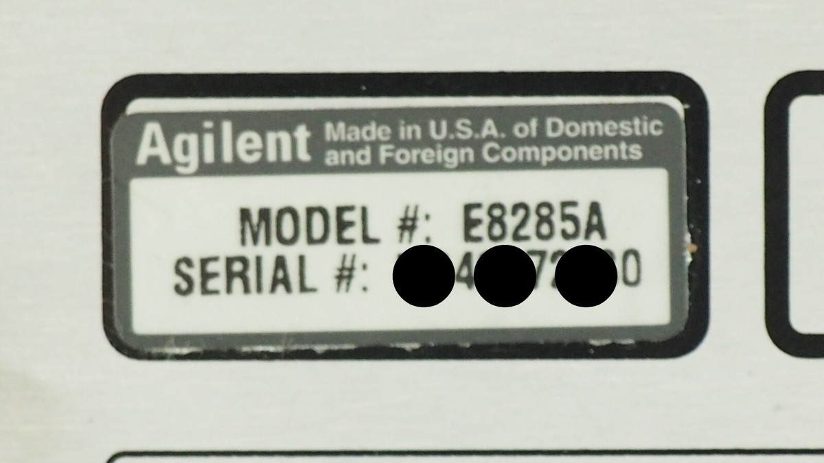 Agilent E8285A CDMA/PCS Mobile Station Test Set | eBay Agilent E8285A CDMA/PCS Mobile Station Test Set | eBay