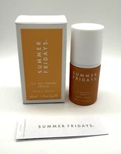 Summer Fridays CC Me Vitamin C Serum 30ml. / 1 fl. oz. Full Size New Brighten