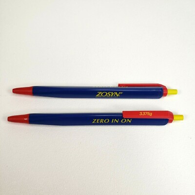 Vintage Pharmaceutical Advertisement Pen Zero In On ZOSYN 3.375g