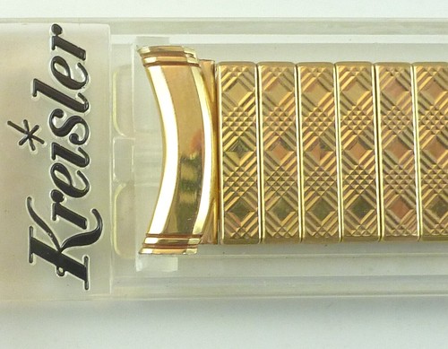 Kreisler Stainless Steel Wristwatch Bracelet / Band - Parts / Repair NOS in box - Picture 6 of 10