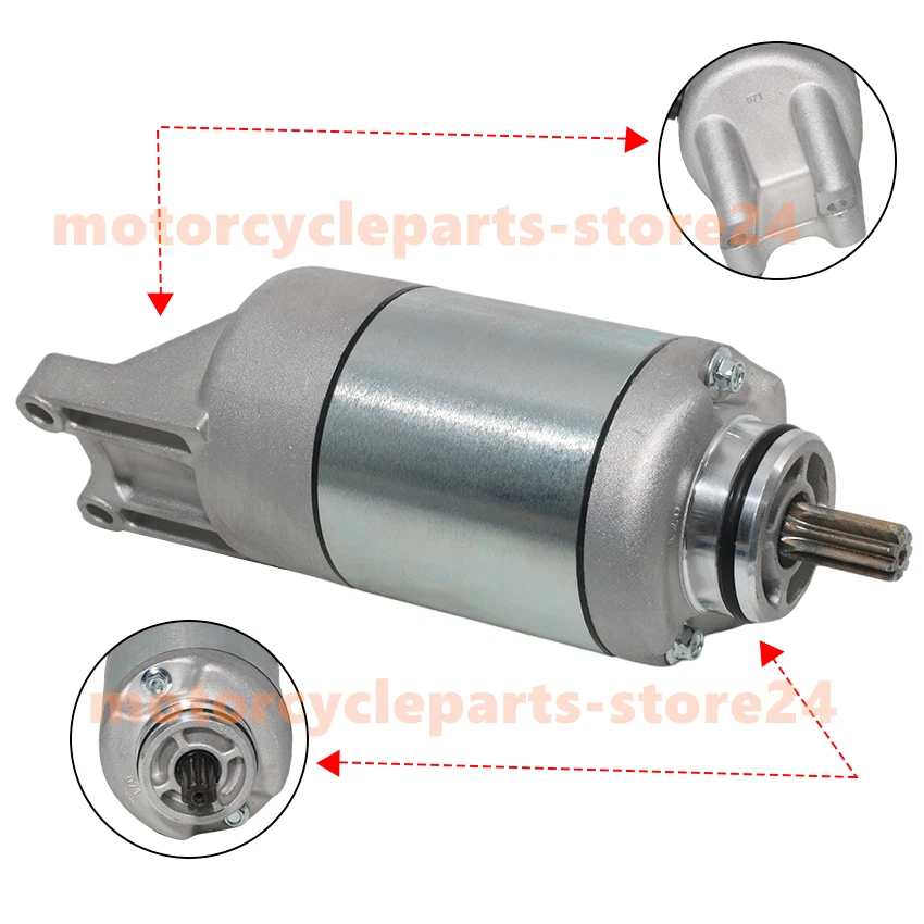 Starter Motor Assy For Suzuki GSXR600W 1992-93/ GSXR750W 1992-95/GSXR1100W 93-98 - Imagem 3 de 4