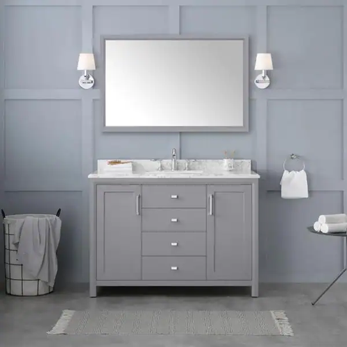 Pebble Grey Bathroom Rispa