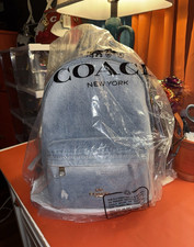 Authentic Coach Women s Loved denim Backpack ...