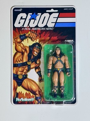 GI Joe ReAction+ Ramar Gladiator Super7 2025 MOC Factory Sealed New