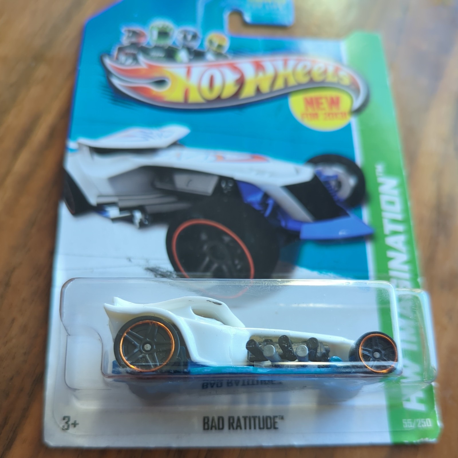 2013 Hot Wheels BAD RATITUDE 55/250 HW Street Pests