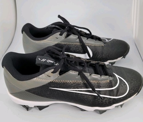 Nike Vapor Edge Shark 2 Gray/Black Cleats DH5088-010 Size 7.5 Fastflex - Bild 2 von 8