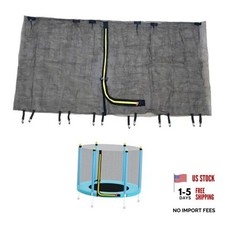 55" 60" Trampoline Replacement Net, with Zippers, Protection Fits 55" Frame