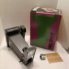 Polaroid Big Shot Land Camera With Box  Timer Works NOT picture tested vintage 