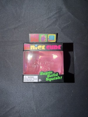 Viral Nee Doh Nice Cube - Super Squish! (Pink) - Brand New/Factory Sealed!