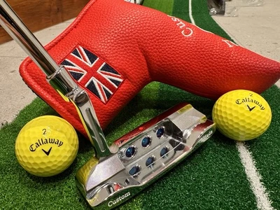 CUSTOM DESIGN HERREN PUTTER GRAPHITSCHAFT 35" Twin Weight BESSER ALS SCOTTY 1/100