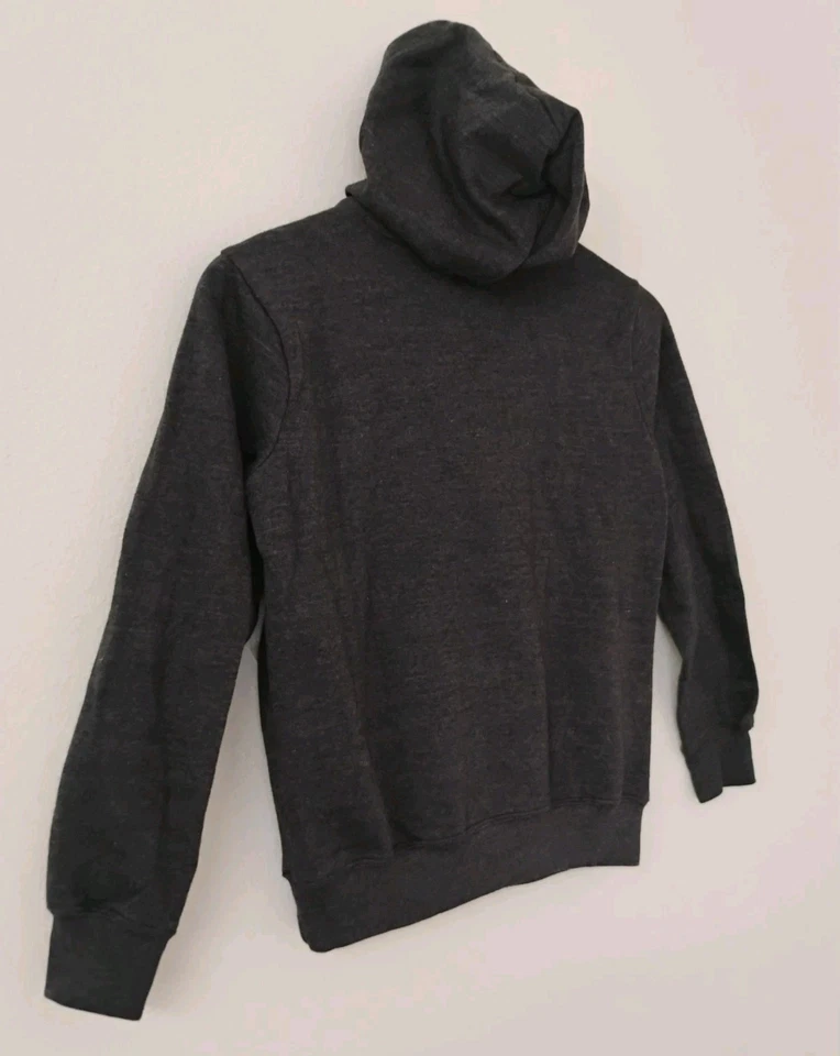 Moletom com capuz Diesel Boys M (10-12 anos) escovado French Terry urze carvão escuro - Imagem 4 de 4