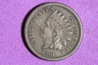 Estate Find 1861 Indian Head Cent!! #K59869