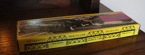 Atlas HO Scale #884 Deck Bridge Kit Nickel Silver - Picture 3 of 7