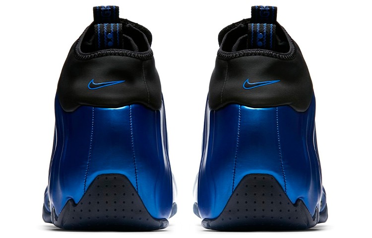 Nike Air Flightposite One 10 ダークネオンロイヤル Nike Air Flightposite One Dark Neon Royal Mid-top basketball shoes