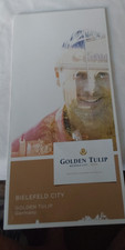 GOLDEN TULIP HOTEL SUITES RESORTS BIELEFELD GERMANIA OPUSCOLI E SLIP CK-IN