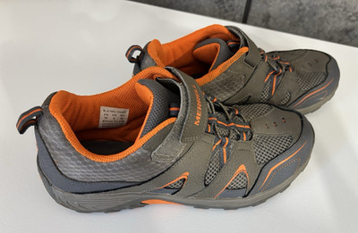 Merrell Boys Trail Chaser MK261261 Green Hiking Shoes Sneakers Size 5 M