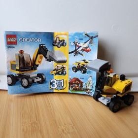 LEGO 31014 Creator 3 In 1 Power Digger 100% Complete With Instructions
