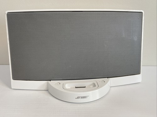 Bose Sound Dock Series Digital Music System White W/ Power Cord No Remote Tested - Picture 2 of 10
