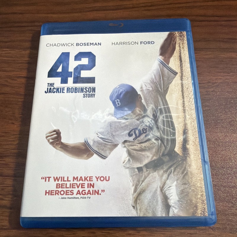 42 (Blu-ray, 2013). DVD & Blu Ray Disks 