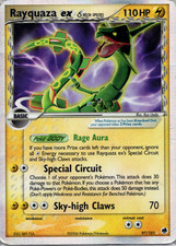 Rayquaza ex (Delta Species) 97/101 EX Dragon Frontiers Holo DMG W/Creases on eBay