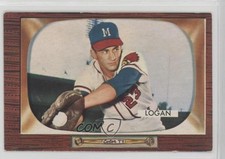 1955 Bowman Johnny Logan #180 13t0